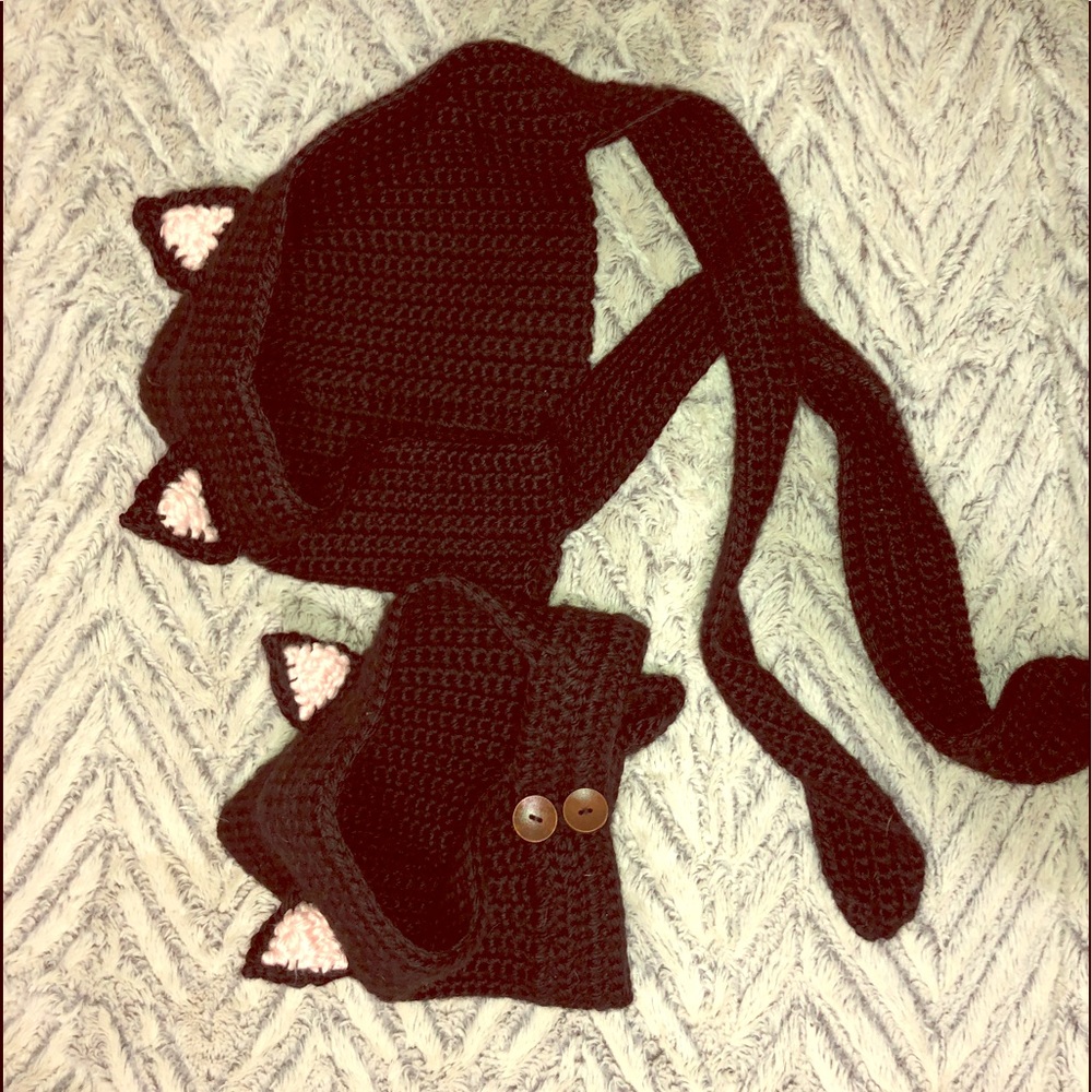 Mommy and me cat hats